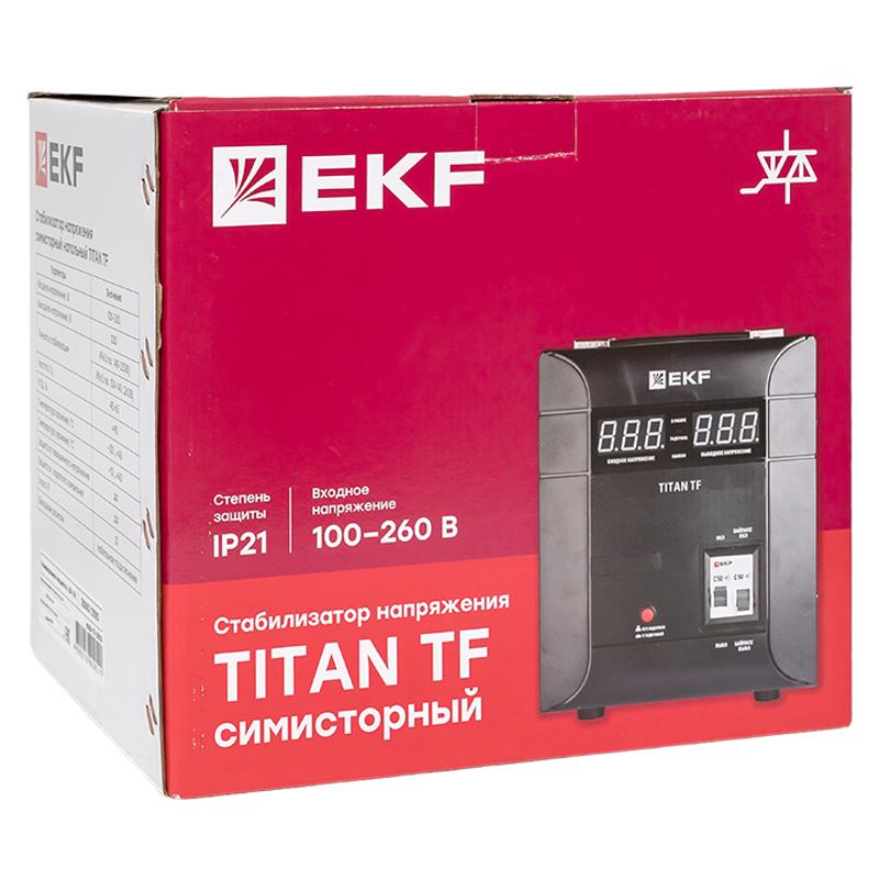 Стабилизатор напряжения электронный напольного исполнения TITAN -TF-5000  |stab-TF-5000| EKF — миниатюра 8