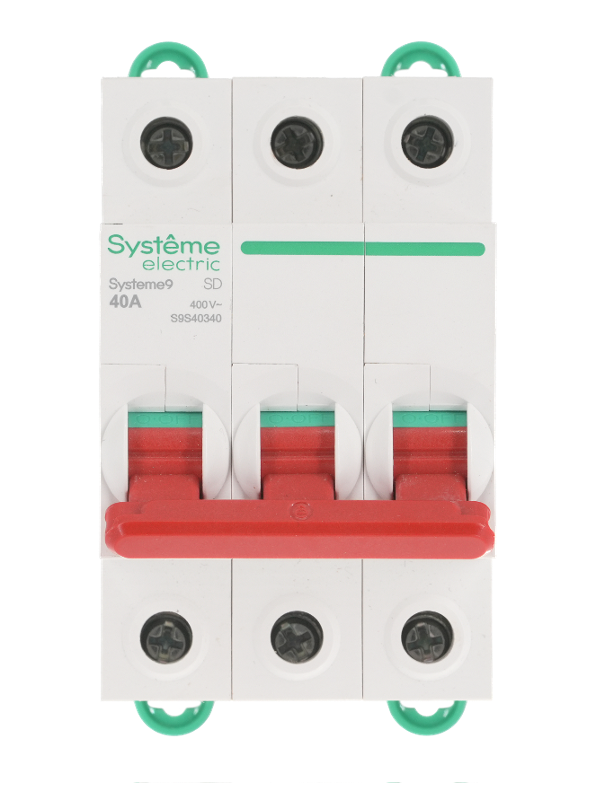 Systeme9 Выключатель нагрузки (ВН) 3P 40A 400В | S9S40340 | SE — миниатюра 2