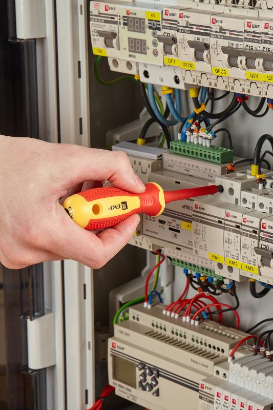 Отвертка Expert PZ1x80 мм 1000В EKF PROxima|pz-1-80-exp-in|EKF — миниатюра 7