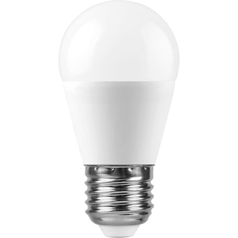 Лампа светодиодная, (13W) 230V E27 6400K G45, LB-950 | 38106 | FERON — миниатюра 2