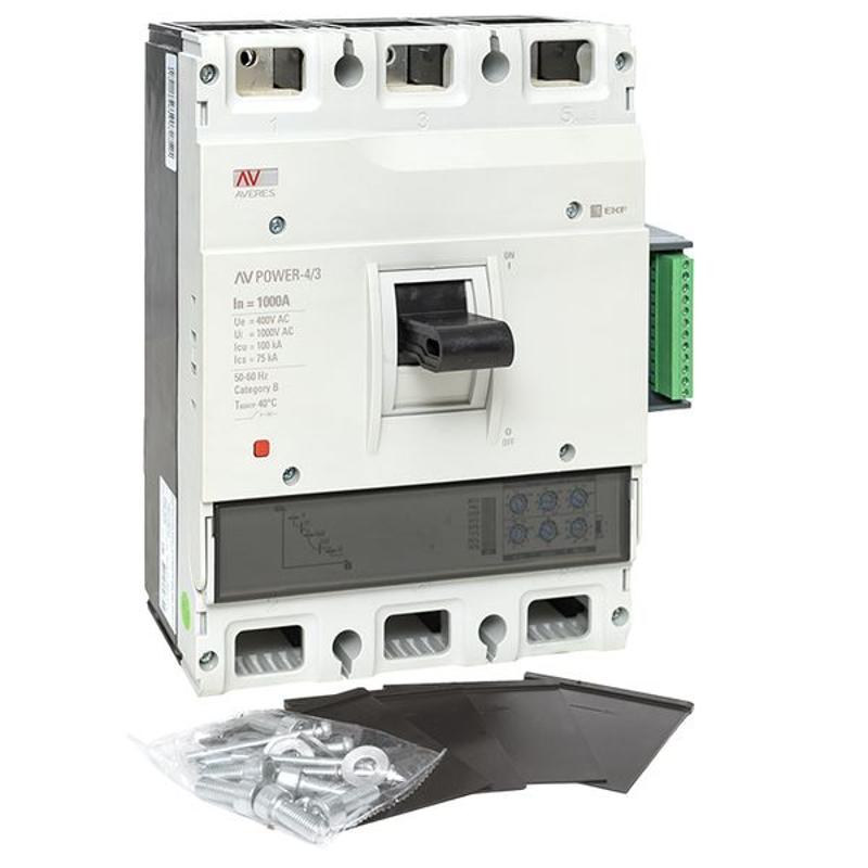Выключатель автоматический AV POWER-4/3 1000А 100kA ETU2.2 AVERES | mccb-43-1000H-2.2-av | EKF — миниатюра 13