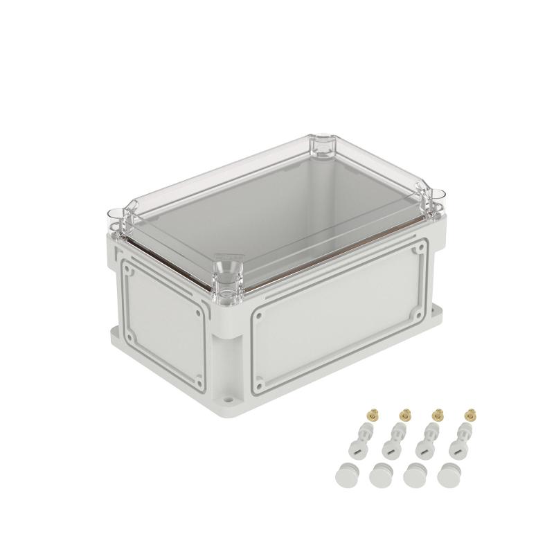 Корпус пластиковый RAM box IP67 300х200х160 мм (высота крышки 35) стенка с выбивными фланцами прозрачная крышка | 532311 | DKC — DKC (ДКС)