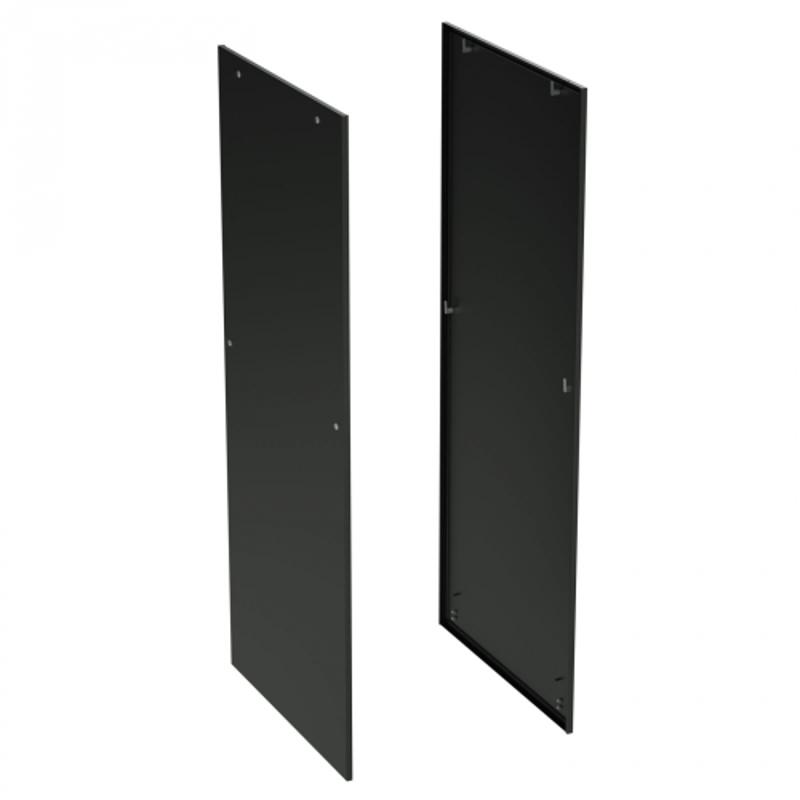 Панели боковые для IT корпусов CQE 2000 x 1000 c замком под ключ 2шт RAL9005 | R5ITCPELK20100B | DKC — DKC (ДКС)
