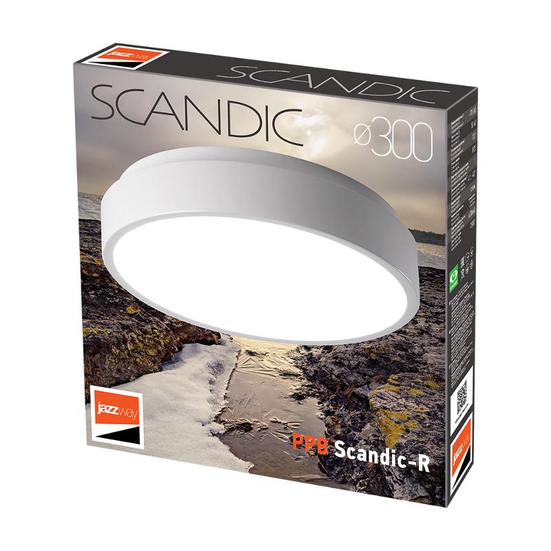 Светильник светодиодный бытовой PPB Sсandic-R 24w 4000K GR IP20 D330*50 | .5036864 | JAZZWAY — миниатюра 5