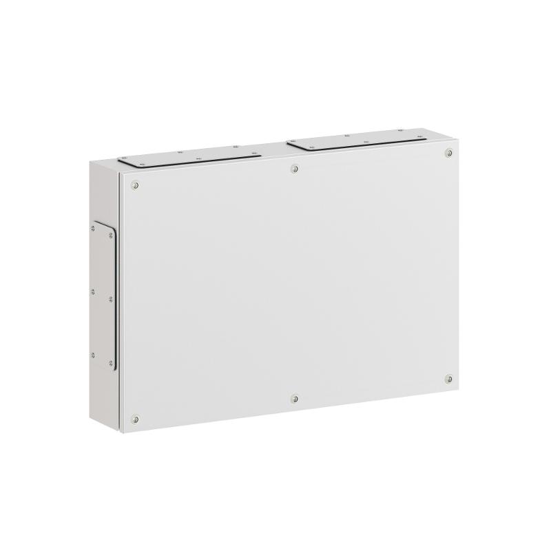 Корпус клеммный металлический SDE ВхШхГ 600x400x120 мм с фланцами | R5SDE6412F | DKC — миниатюра 1