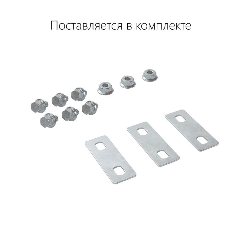 Крышка на ответвитель DPT Т-образный горизонтальный осн.200 в комплекте с метизами и пластинами PTCE | 38044K | DKC — миниатюра 2