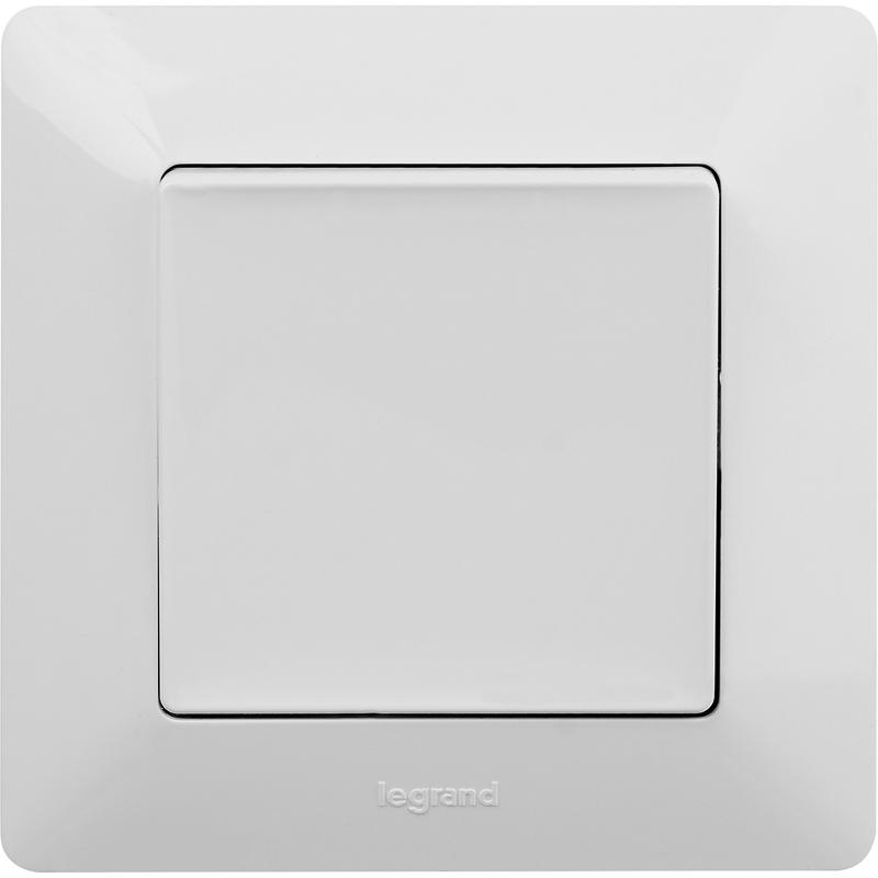 Valena LIFE DIY Белый Выключатель 1-клавишный 10А 250В — миниатюра 5