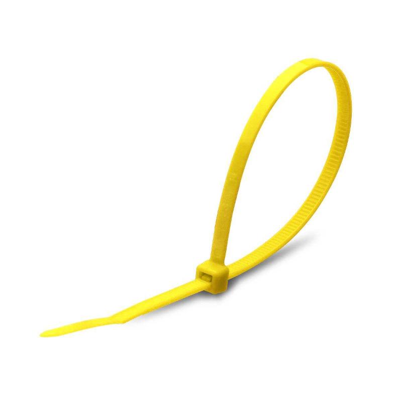Стяжки нейлоновые КСС 4*200 (ж) (100шт.) | 49431 | Fortisflex — Fortisflex