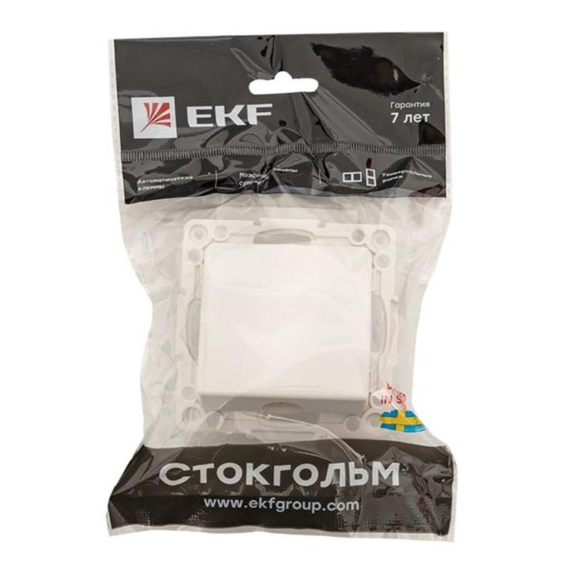 Стокгольм Механизм Кабельного вывода белый EKF PROxima | EYV-CE-10 | EKF — миниатюра 8