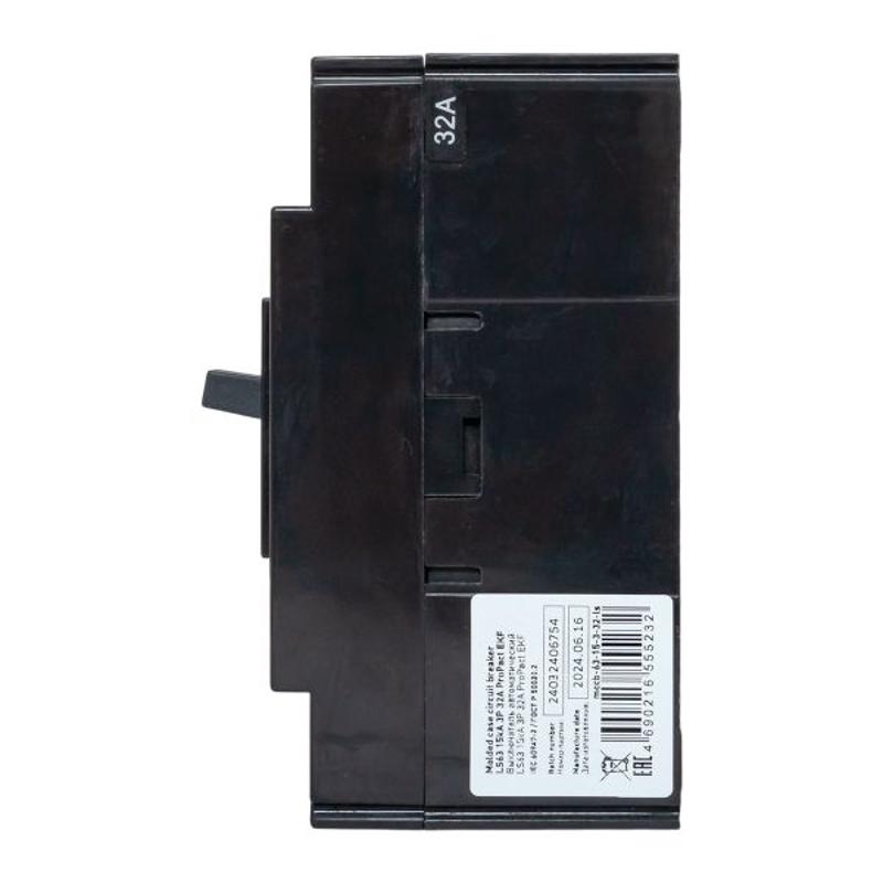 Выключатель автоматический LS63 15кА 3P 32А ProPact | mccb-63-15-3-32-ls | EKF — миниатюра 5