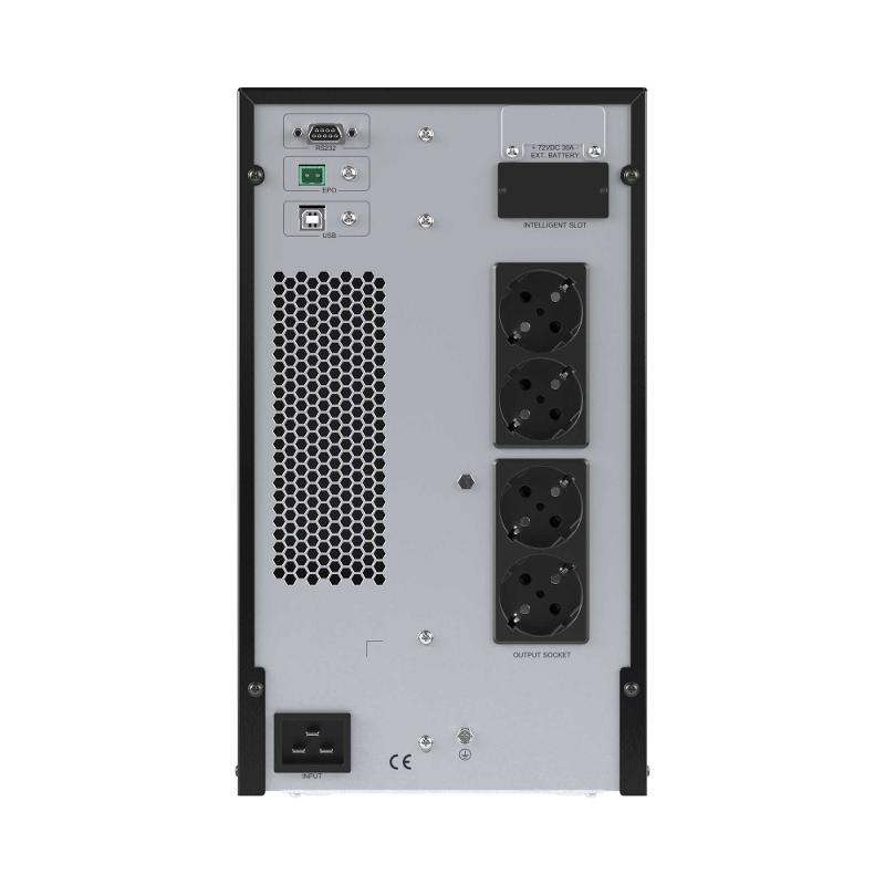 Онлайн ИБП, Small Tower, 2000VA/1800W, 4xSchuko, USB, 6x7Ач | SMALLT2A10S | DKC — миниатюра 4