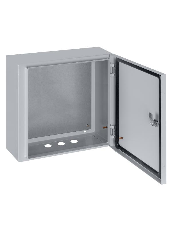 Щит с монтажной панелью ЩМП-4.4.1-0 (400х400х150) IP54 Народный эконом | SQ0905-3407 | TDM — фото 1 | Sento