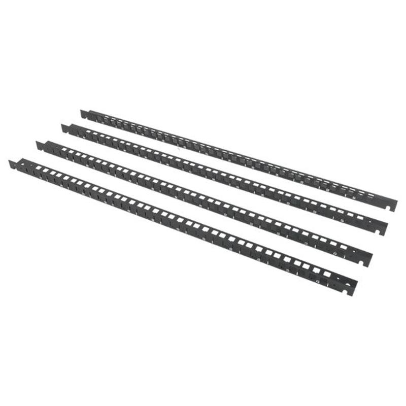 Шкаф настенный 19" TERACOM PRO 12U 600х450 мм дверь стеклянная с замком-ручкой чёрный | TRP-WLL-1264-40B | EKF — миниатюра 32