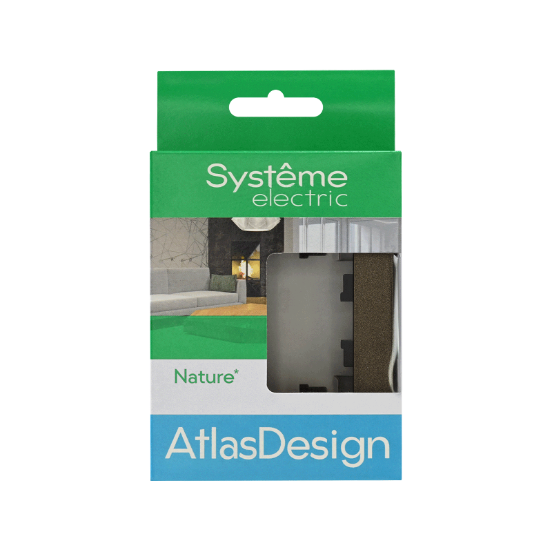 AtlasDesign Nature Рамка 1-ая, стекло Мокко |ATN320601| SE — миниатюра 8
