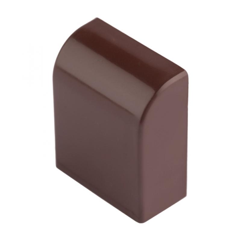 Заглушка (16х16) (4 шт) Plast EKF PROxima  под темное дерево  |  ecd-16-16x4 |  EKF  — EKF
