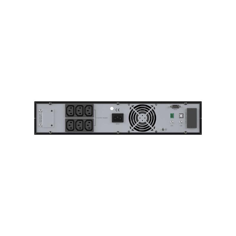Онлайн ИБП, Small Rackmount, 1000VA/900W, 6xIEC C13, Rack 2U, 2x9Ач | SMALLR1A5I | DKC — миниатюра 4