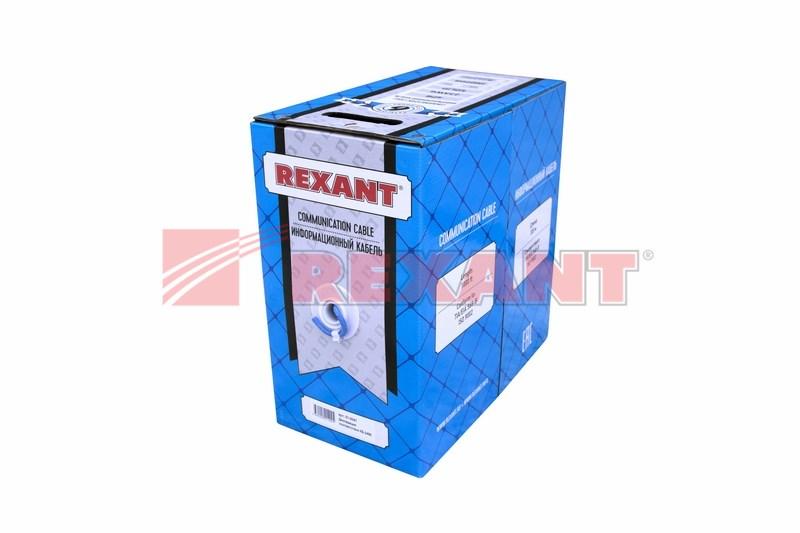 Кабель UTP  4PR  23AWG  CAT6   305м   | 01-0047 | REXANT — миниатюра 2