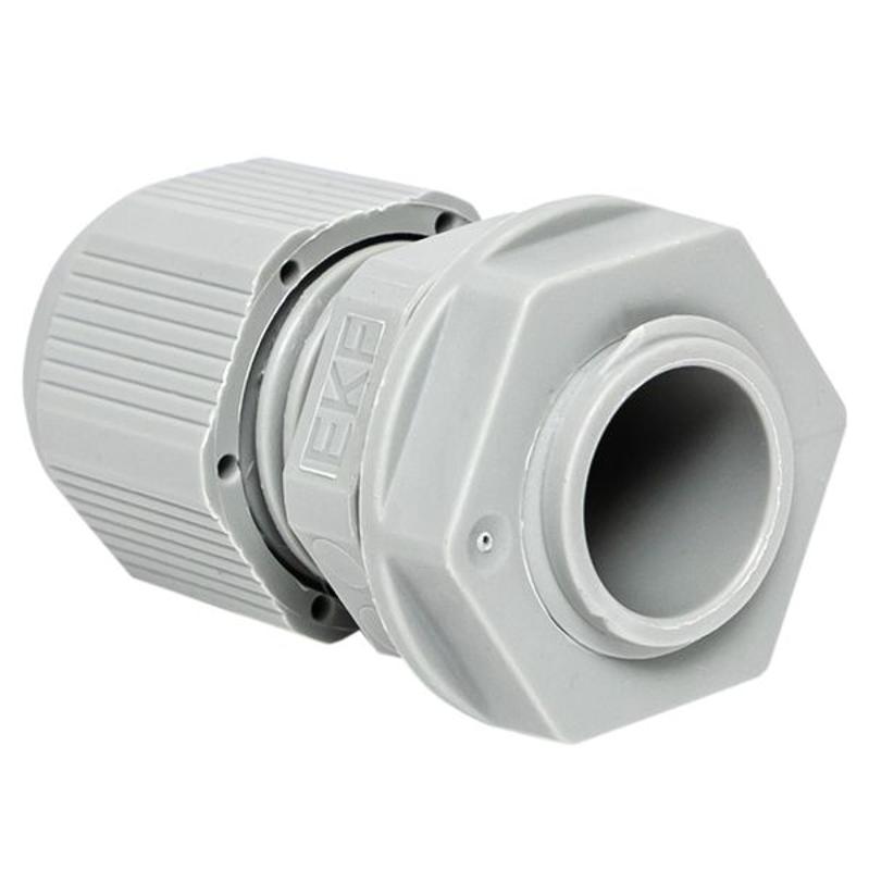 Сальник PG9 IP54 (4 шт) d отв. 16мм / d провод. 4-8 мм PROxima | plc-pg-9-4-r | EKF — миниатюра 9