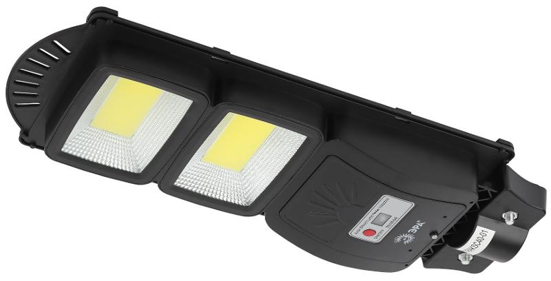 Светильник светодиодный уличный на солн.батарее COB,40W, с датч. движ.,ПДУ,750lm, 5000К, IP65 | Б0046793 | ЭРА — ЭРА (Энергия света)