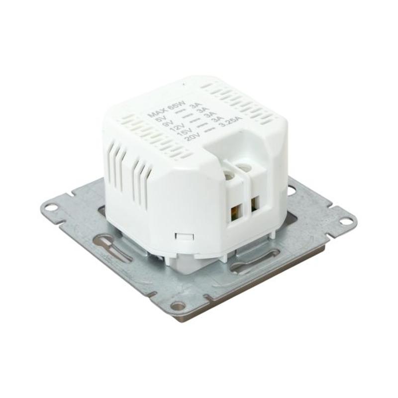 Механизм розетки USB-С, быстрая, шампань Эпика  |UP1-SOC-USBCF| EKF — миниатюра 12
