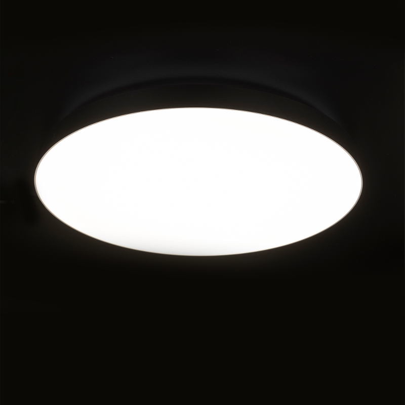 Светильник светодиодный бытовой PPB   LUNA 80w 4000K BLACK IP20 D480*60   | .5050488 | Jazzway — миниатюра 6