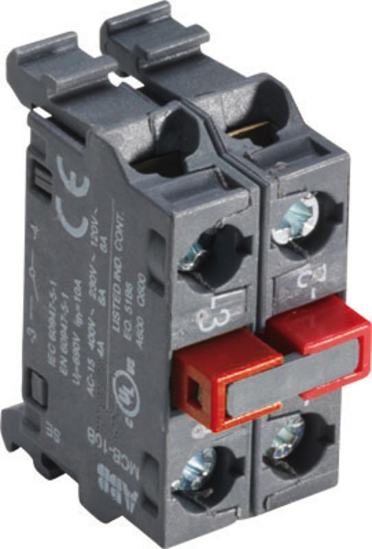 Контактный блок MCB-02B для монтажа в боксы 2НЗ | 1SFA611610R2020 | ABB — ABB