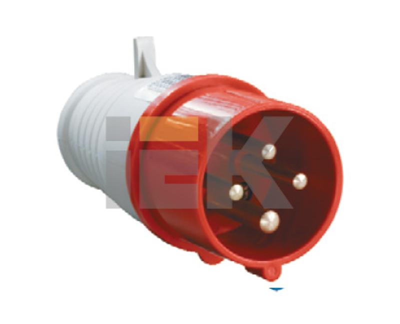 Вилка 014 3Р+РЕ 16А 380В IP44 | PSR02-016-4 | IEK — миниатюра 2