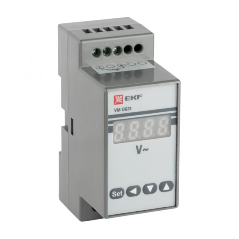 Вольтметр VM-DG31 цифровой на DIN однофазный | vd-g31 | EKF — EKF