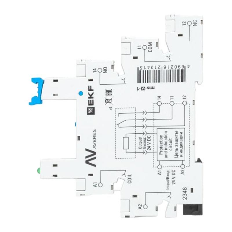 Разъем для реле РM slim 23/1 EKF | rms-23-1 | EKF — миниатюра 17