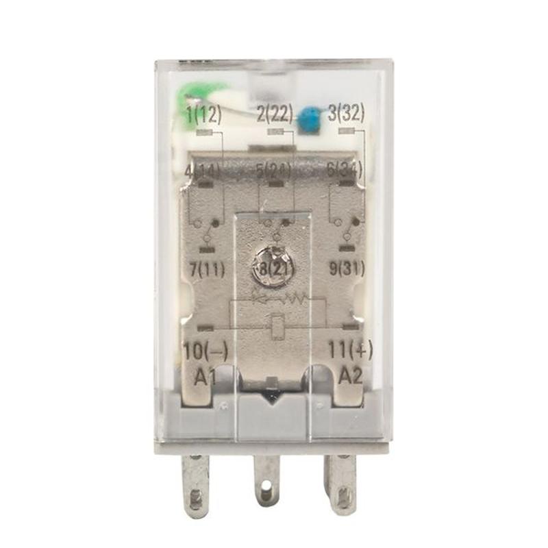 Реле промежуточное RPA 22/3 6A 24В DC EKF AVERES | rpa-22-3-24DC | EKF — миниатюра 9