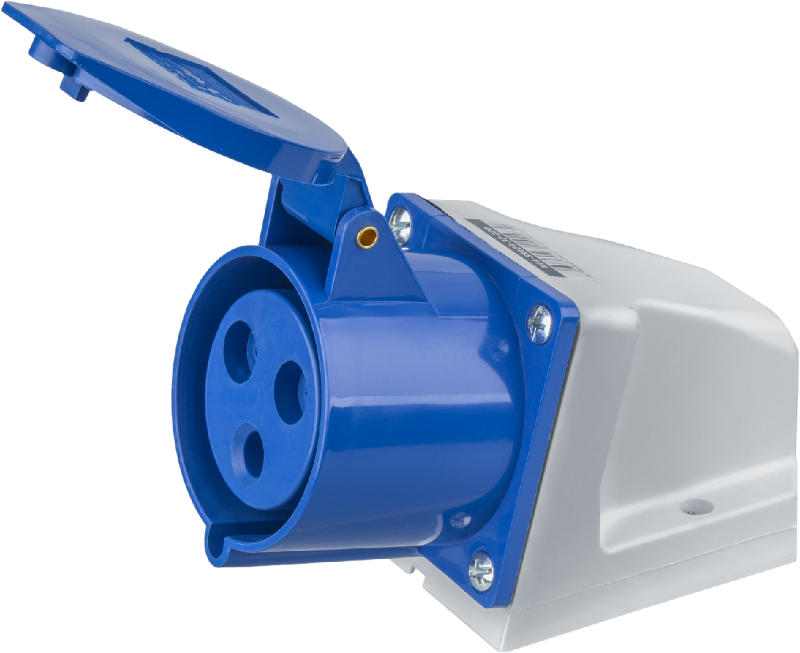 Розетка 14 297 NCA-SR123-32-220 стационарная наружная 32А 2P+PE IP44 |14297 |Navigator — Navigator