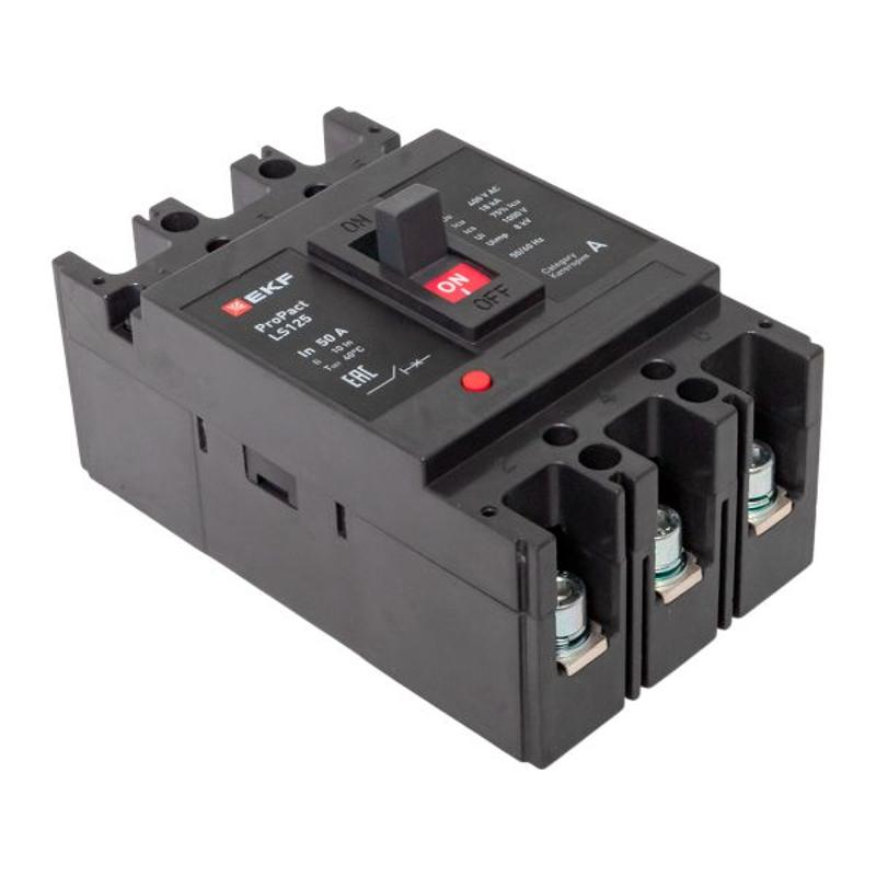 Выключатель автоматический LS125 18кА 3P 50А ProPact | mccb-125-18-3-50-ls | EKF — миниатюра 13