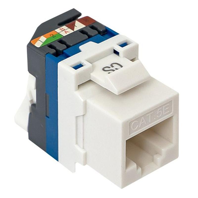 Модуль Keystone TERACOM CS Cat.5E неэкранированный 110 IDC 180 градусов самозажимной (Toolless) серый | TRCS-KSTN-RT180-5EUTP-GY | EKF — миниатюра 13