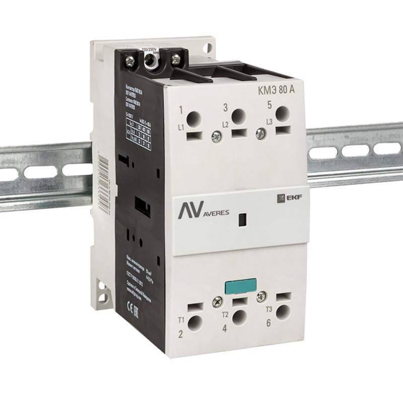 Контактор КМЭ 80А 230В АС EKF AVERES | ctr-s-80-00-230-av | EKF — миниатюра 4
