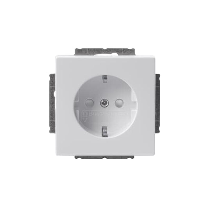 Розетка Shuko 16А 230В, Impressivo, белый | 20EUC-84  | 2TKA003846G1 | ABB — ABB
