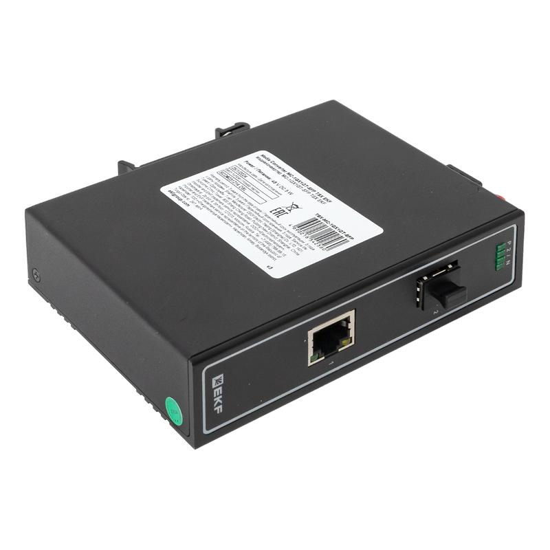 Медиаконвертер 10/100/1000Base-TX в 1000Base-X SFP TSX |TSX-MC-1GX1GT-SFP|EKF — миниатюра 7