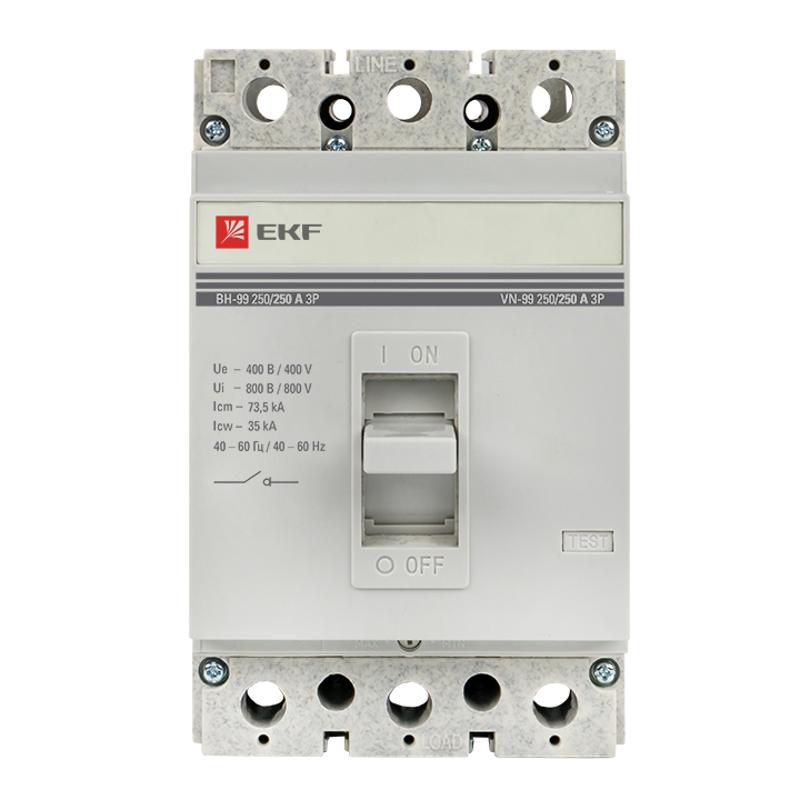 Выключатель нагрузки ВН-99 250/250А 3P EKF PROxima | sl99-250-250 | EKF — миниатюра 3
