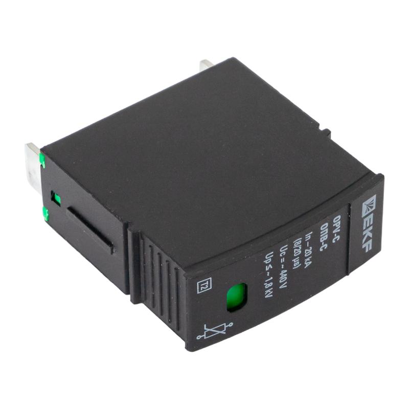 Сменный модуль к ОПВ-C In-20кА 440В с сигнализацией  |opv-c-module| EKF — миниатюра 5