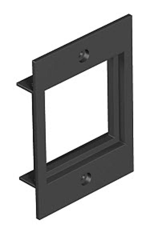 Крышка для напольного бокса Telitank на 1 Modul45 55x77 мм (полиамид,черный) (T4B P6 9011) | 7408268 | OBO Bettermann — миниатюра 2