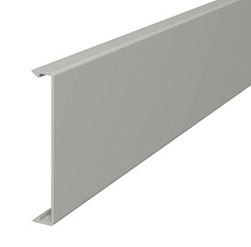 Крышка кабельного канала WDK 90x2000 мм (ПВХ,серый) (2410 90GR) | 6022707 | OBO Bettermann — миниатюра 2