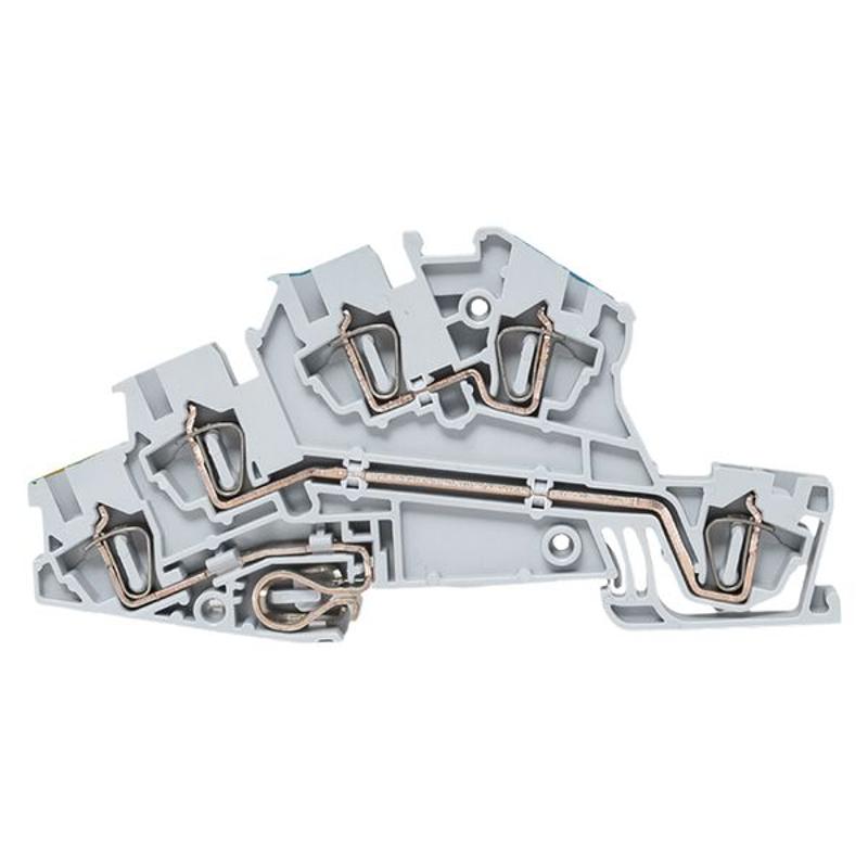 Колодка клеммная пружинная JXB-ST-2.5-NLPE 30A | plc-jxb-st-2.5-nlpe | EKF — миниатюра 15
