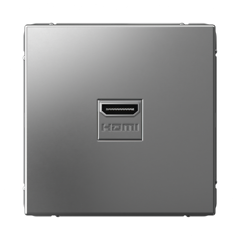 ArtGallery Сталь Розетка HDMI, механизм  | GAL000980 | SE — Systeme Electric