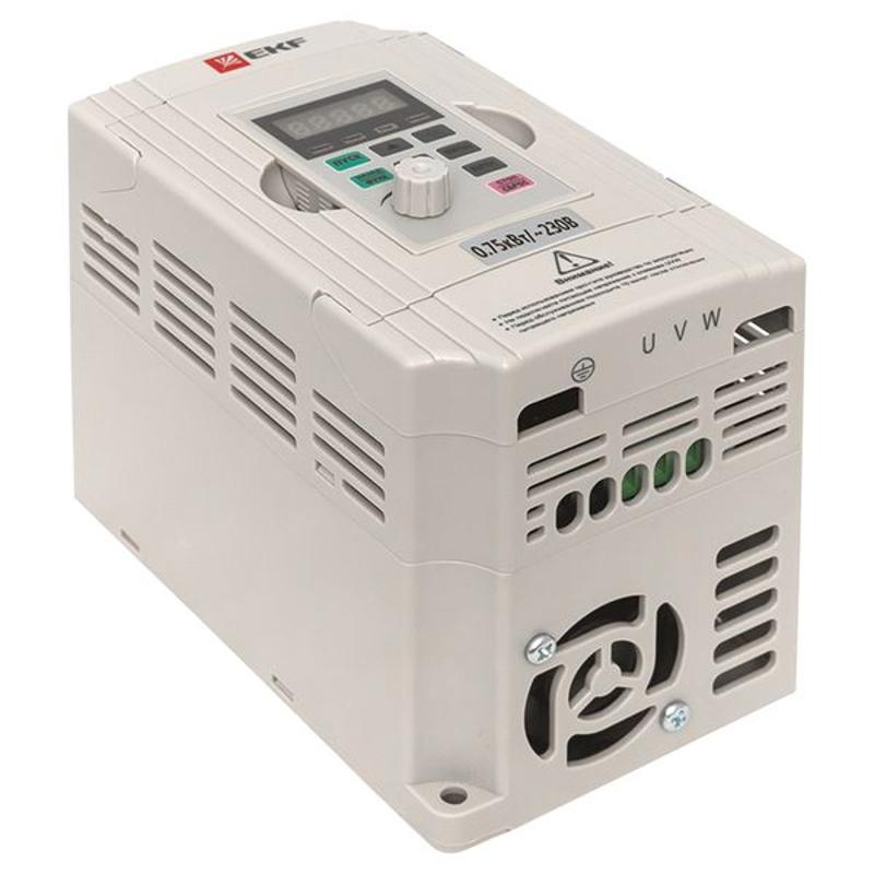 Преобразователь частоты 0,75/1,5кВт 1х230В VECTOR-100 EKF PROxima | VT100-0R7-1B | EKF — миниатюра 29