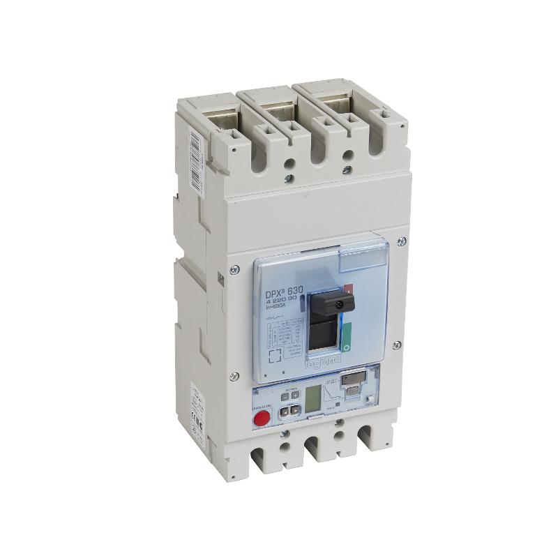 Выключатель автоматический DPX3 630 - эл. расцепитель S2 - 100 кА - 400 В~ - 3П - 630 А | 422090 | Legrand — Legrand