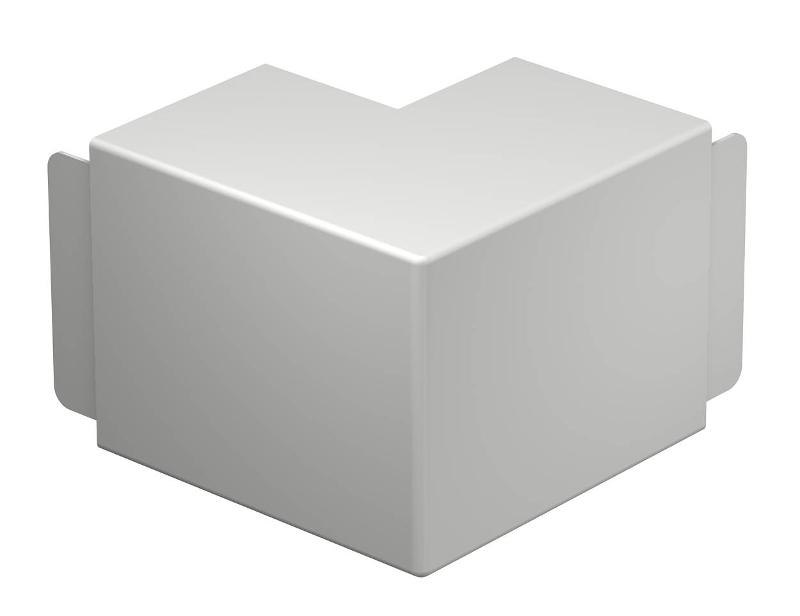 Крышка внешнего угла кабельного канала WDK 100x130 мм (ПВХ,светло-серый) (WDK HA100130LGR) | 6182747 | OBO Bettermann — OBO Bettermann