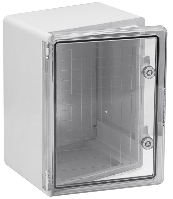 Корпус пластиковый ЩМПп 400х300х220 IP65 с прозрачной дверью УХЛ1 | MKP92-N-403022-65 | IEK — IEK (ИЭК)