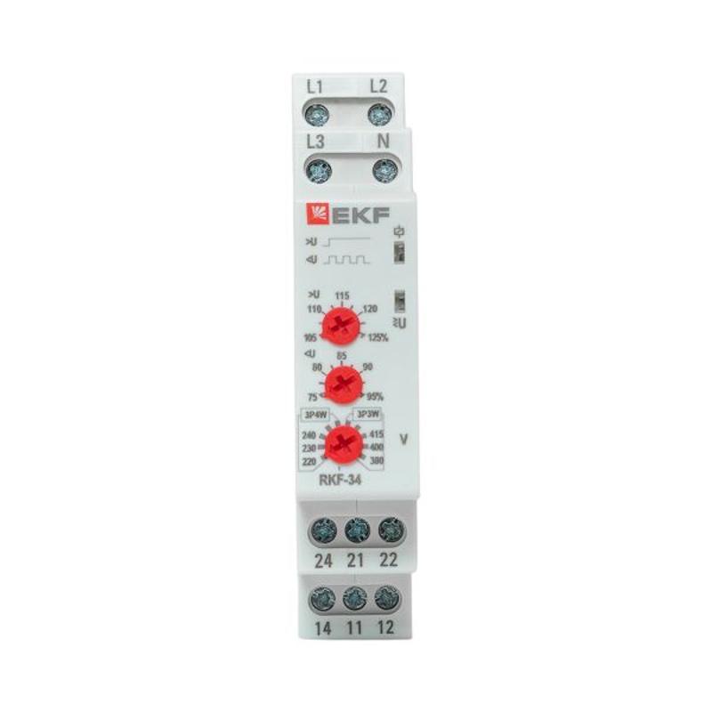 Реле контроля фаз RKF-34 EKF EKF PROxima | rkf-34 | EKF — миниатюра 16