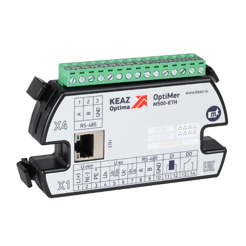 Модуль расширения OptiMer-M500-ETH | 351306 | КЭАЗ — КЭАЗ (Курский электроаппаратный завод)