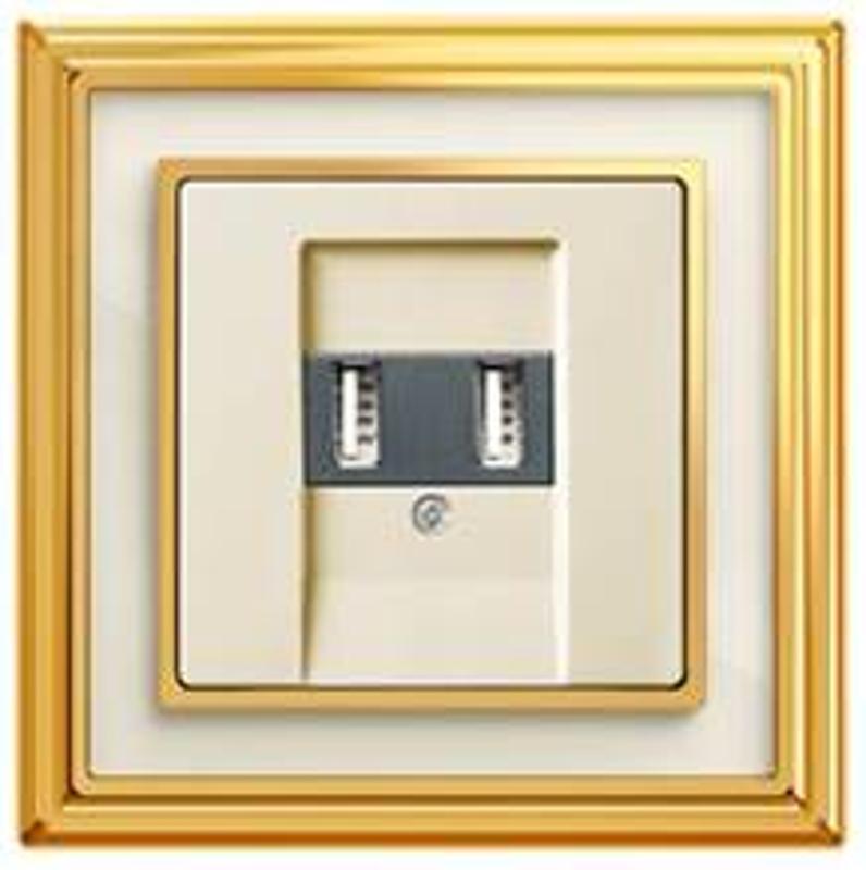 Устройство зарядное 6472 U-500-101, два USB разъема, 3000 мА (2x1500 мА) | 2CKA006400A0094 | ABB — миниатюра 5