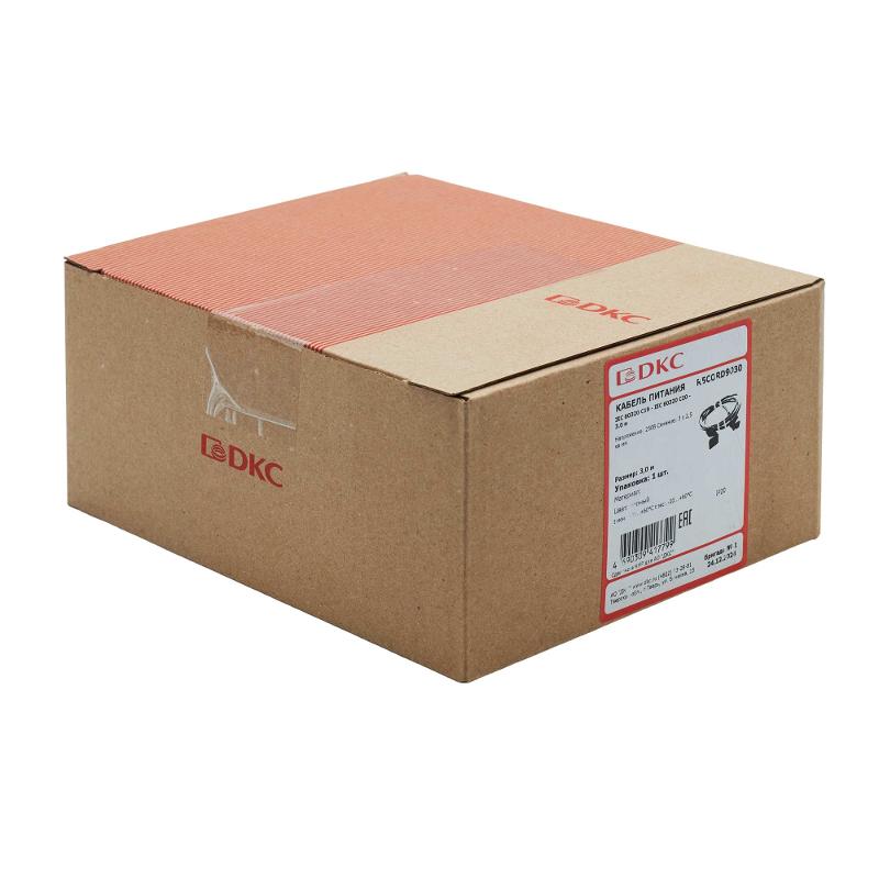 Кабель питания IEC 60320 С19 - IEC 60320 C20 - 3.0м | R5CORD9030 | DKC — миниатюра 2